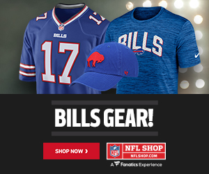 Ad for NFL Shops - Buffalo Bills Gear